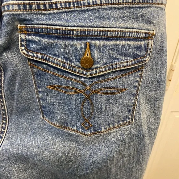 Vintage Ralph Lauren LRL Classic Fit Mom Jeans 12 short 29” inseam - Picture 6 of 8